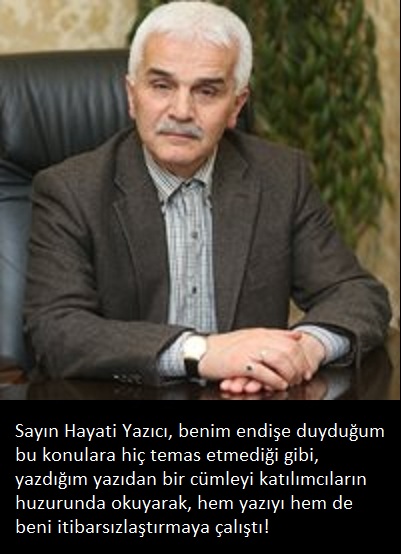 SN.HAYATİ YAZICI İLE TATLI SERT DİYALOĞUM!